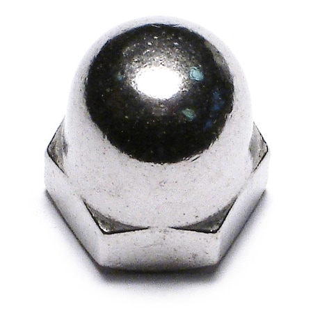 Midwest Fastener Acorn Nut, 7/16"-20, 18-8 Stainless Steel, 5 PK 33805